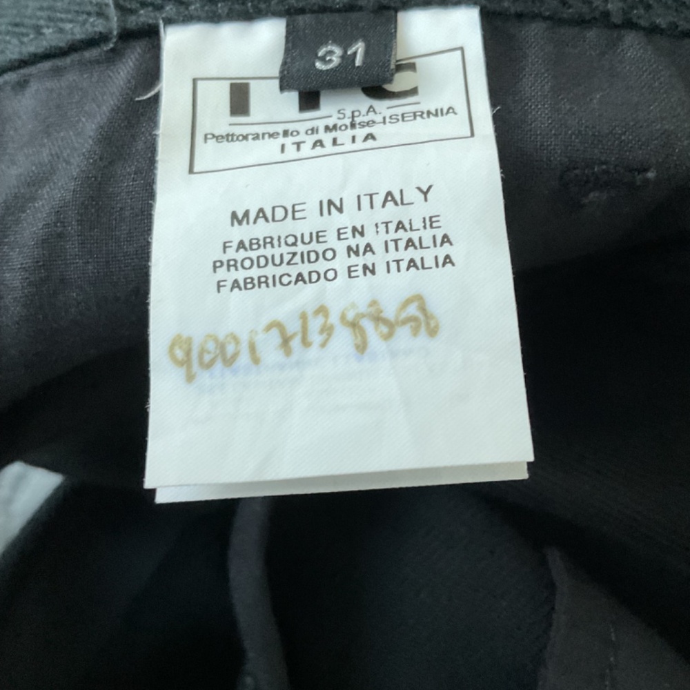 MOTIVI Black Pants size 10 Shiny Rayon/Wool blend - Picture 10 of 15